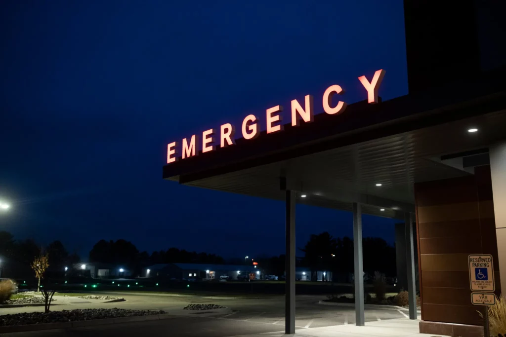 emergency entrance hospital